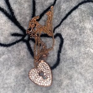 Rose Gold Heart Necklace